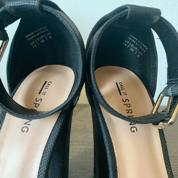 Call it Spring Black heel - Picture 3 of 6
